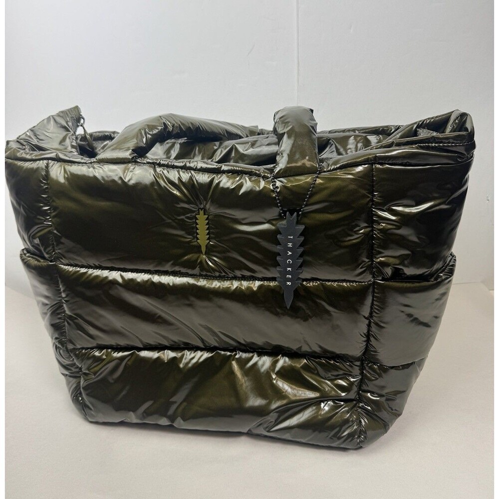 Thacker Quinn Quilted Puffer Tote Bag - Picture 2 of 13
